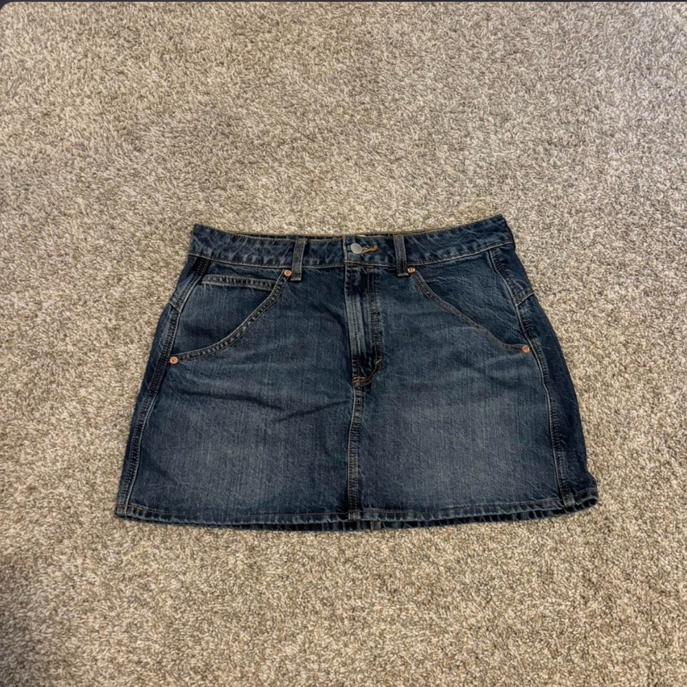 Universal Thread Dark Denim Mini Skirt